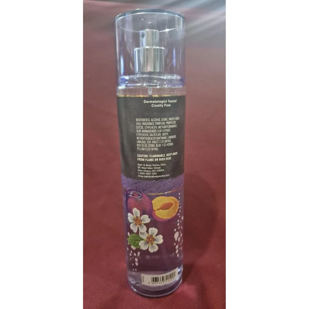 New Bath And Body Works SPARKLING PLUM PROSECCO Fragrance Mist Cruelty Free